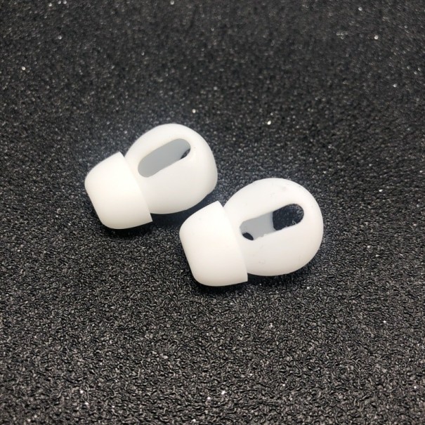 Coperchi con tappi per auricolari Apple Airpods 1 / 2 bianco