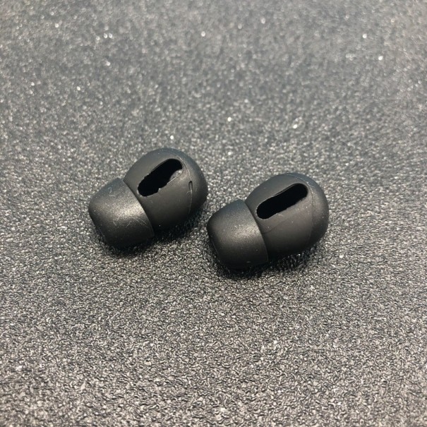 Coperchi con tappi per auricolari Apple Airpods 1 / 2 nero