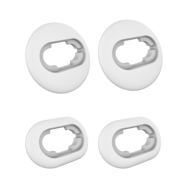 Coperchi in silicone per auricolari Samsung Galaxy Buds bianco