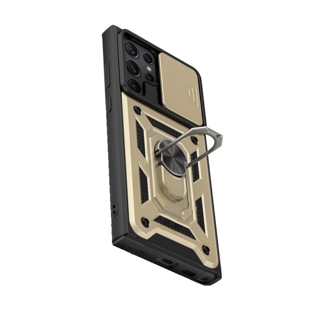 Coperchio con protezione per fotocamera per Samsung Galaxy S20 oro