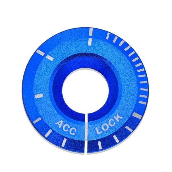 Coperchio decorativo dell'interruttore di accensione blu