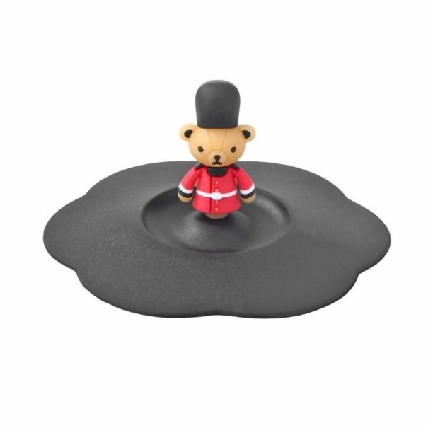 Coperchio in silicone per tazza con animale 1