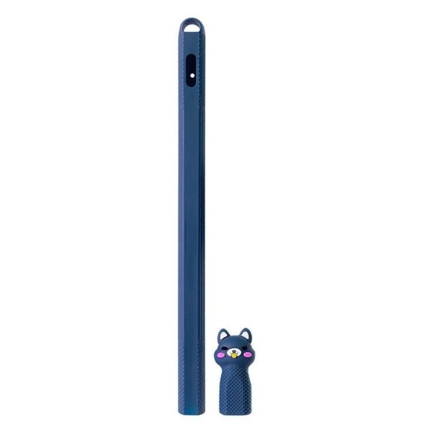 Coperchio protettivo in silicone per Apple Pencil 2 K2851 blu scuro