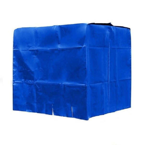 Copertura impermeabile per serbatoi IBC blu