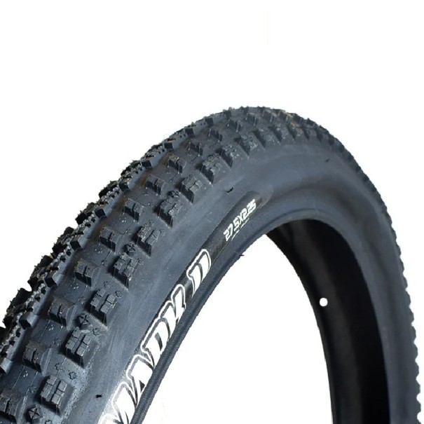 Copertura per mountain bike 27,5 x 2,25 MTB Copertura da ciclismo per terreni con battistrada largo e spesso Copertura resistente per trail offroad 1