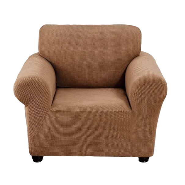 Copertura per poltrona marrone