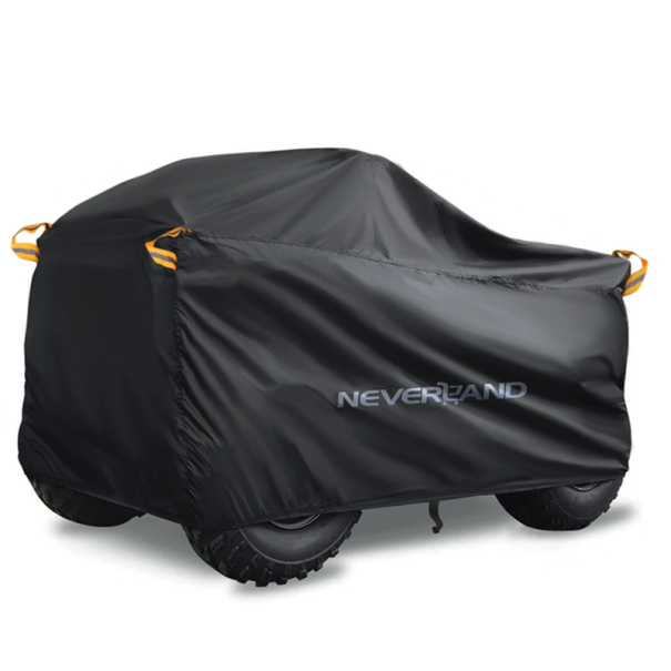 Copertura protettiva impermeabile per quad 145 x 85 x 98 cm Copertura resistente contro pioggia, polvere e raggi UV Telo per ATV 1