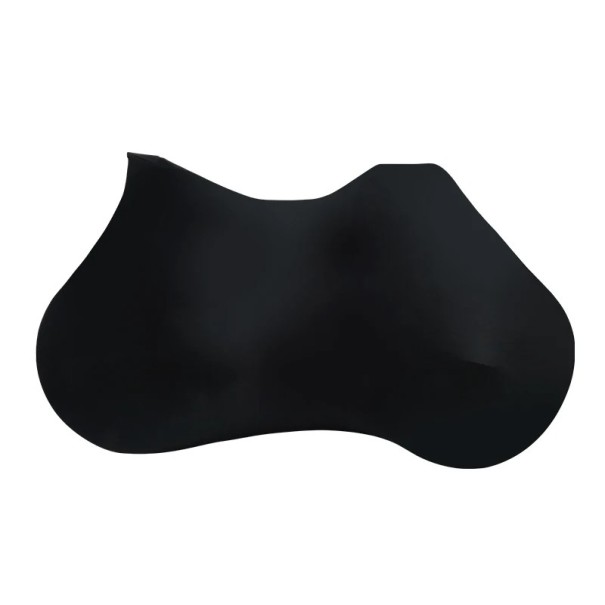 Copertura protettiva multifunzionale per bicicletta 165×90 cm Copertura elastica nera Impermeabile e antipolvere Copertura per bicicletta completa Telaio Manubrio Pavimento 1