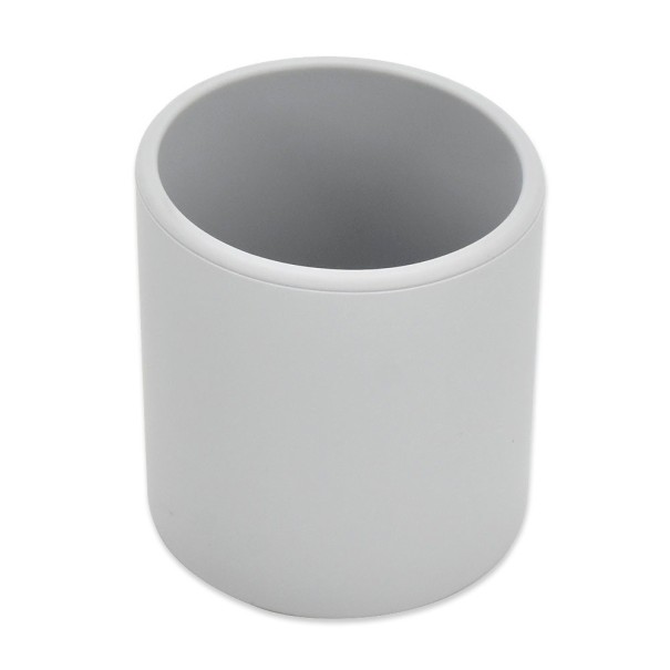 Copo de silicone cinzento