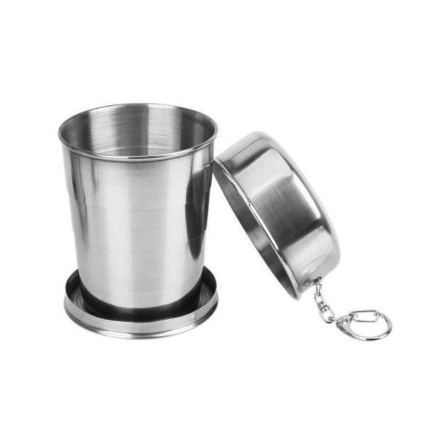 Copo dobrável em aço inoxidável M