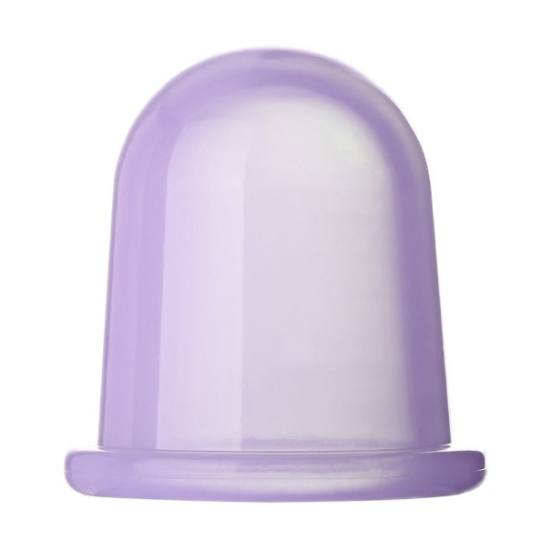 Coppetta massaggiante in silicone viola