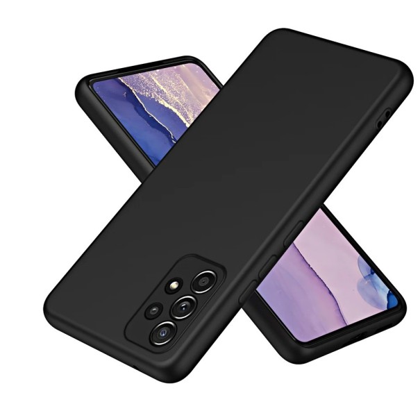 Coque de protection en silicone pour Samsung A14 noir