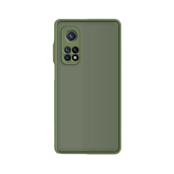 Coque de protection pour Samsung Galaxy S22 mate vert armée