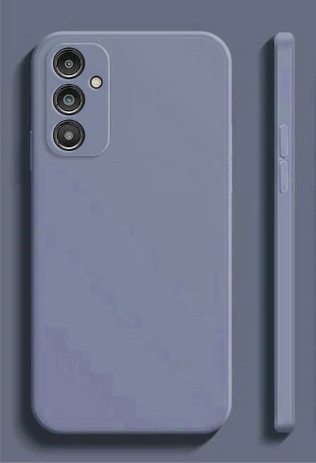 Coque en silicone pour Samsung A04e gris