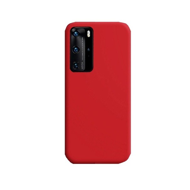 Coque en silicone pour Samsung Galaxy S10 rouge