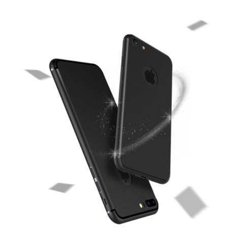 Coque noire mate de luxe pour iPhone XR