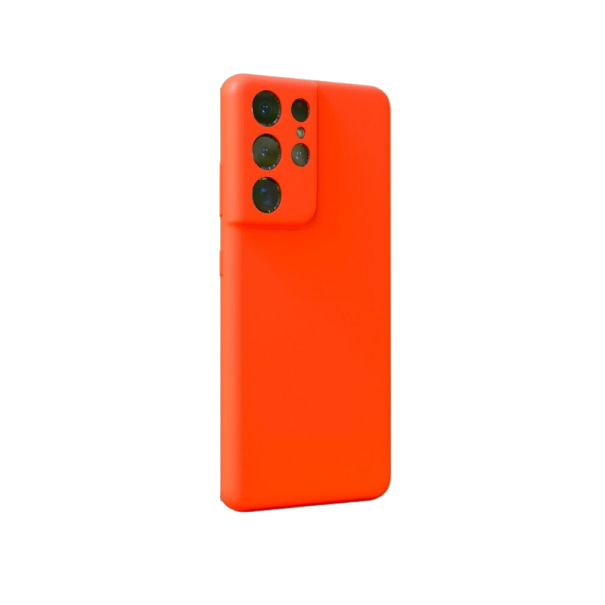 Coque pour Samsung Galaxy S21 Ultra orange