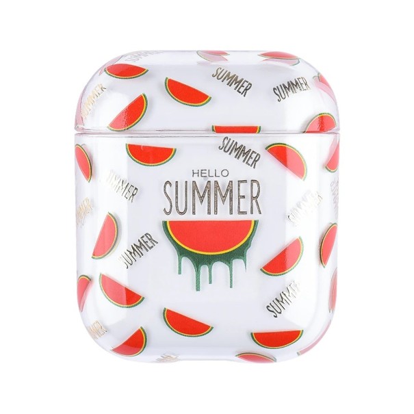 Coque transparente avec impression pour Apple Airpods 1 / 2 10