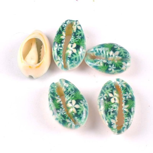 Coquilles décoratives avec ornements 10 pcs 11