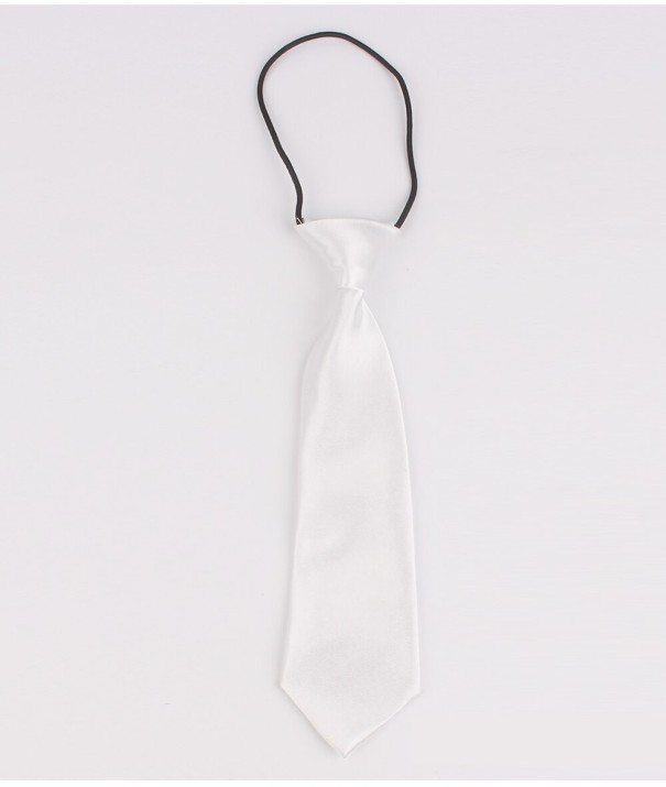 Corbata infantil T1489 blanco