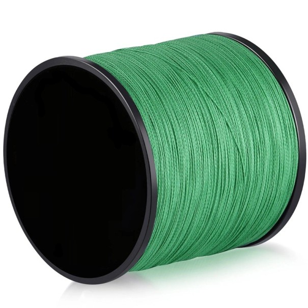 Corda de pesca trançada para pesca em mar 300 m 0,32 mm 20 kg Corda trançada resistente e durável para pesca em água doce e salgada Corda de pesca com alta capacidade de carga verde