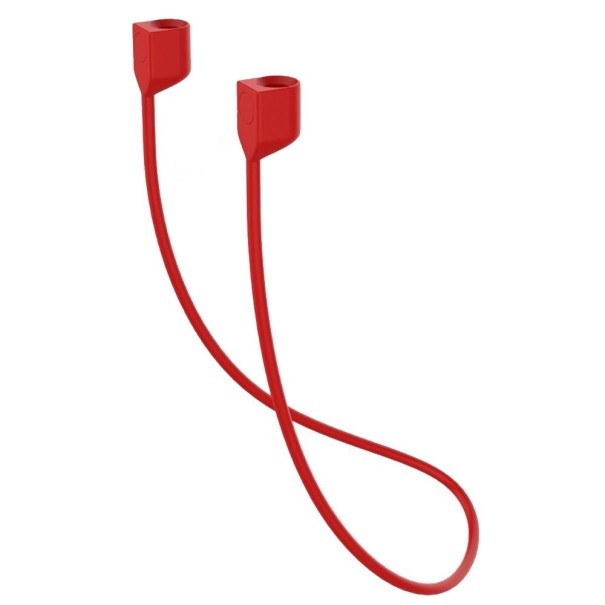 Cordon en silicone avec aimants pour Apple Airpods 2 3 rouge
