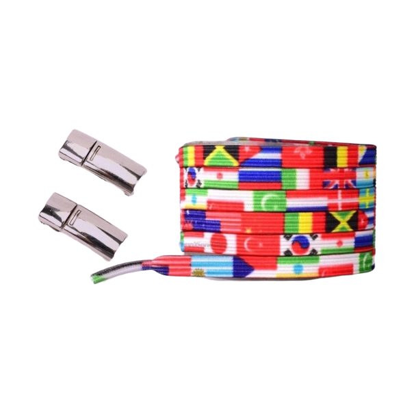 Cordones para zapatos con cierre 100 cm 12