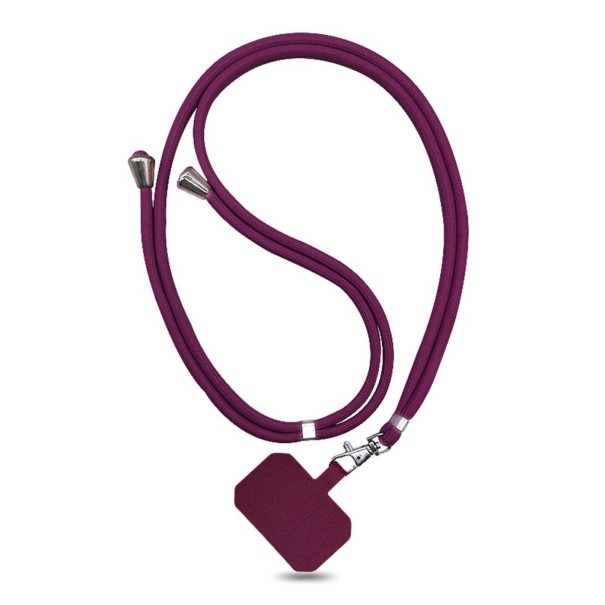 Correa de cuello universal para teléfonos burdeos 1