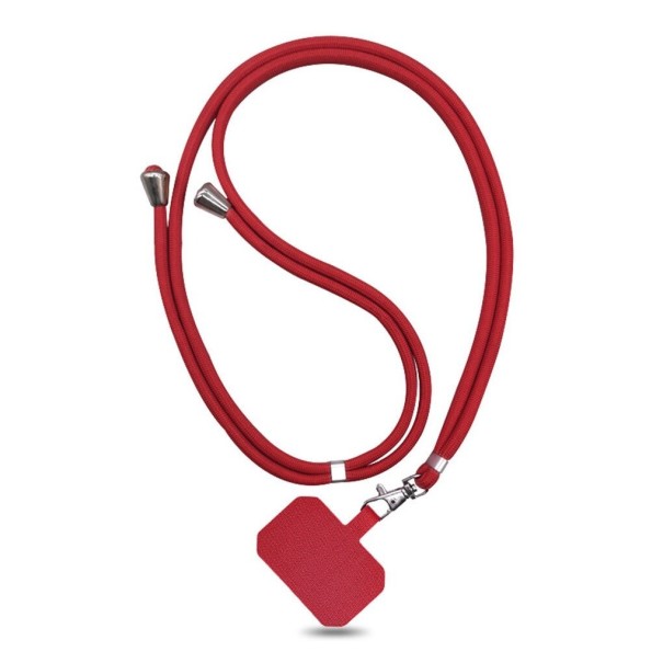 Correa de cuello universal para teléfonos rojo