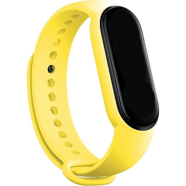 Correa de silicona para Xiaomi Mi Band 3 / 4 T862 amarillo