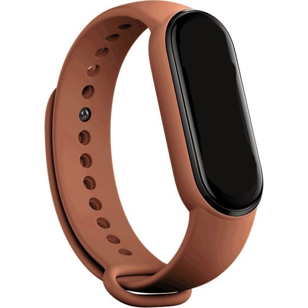 Correa de silicona para Xiaomi Mi Band 3 / 4 T862 marrón