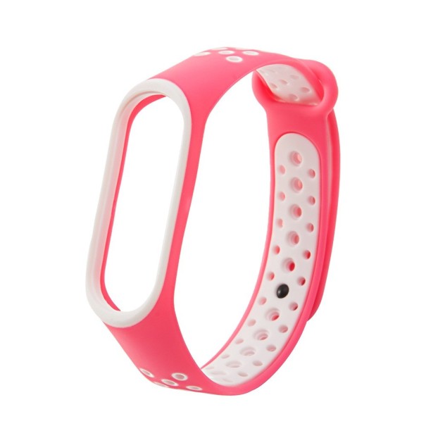 Correa de silicona para Xiaomi Mi Band 7 A4015 rosa