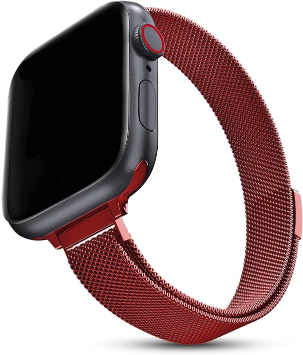 Correa magnética para Apple Watch 38 mm / 40 mm / 41 mm A4011 rojo