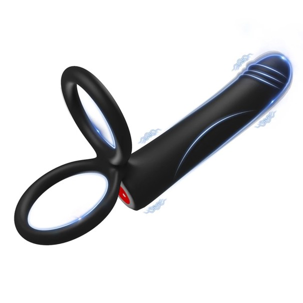Correa vibradora erótica de 15 cm para el placer sensual y el descubrimiento de nuevos placeres. Embalaje discreto. 1