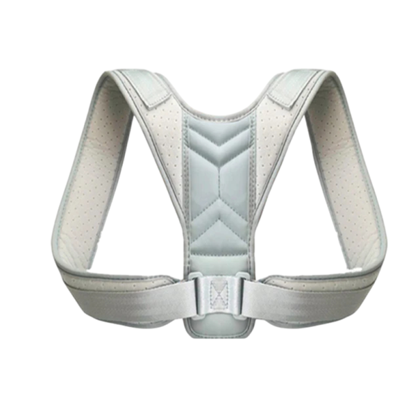 Correcteur de posture ajustable Ceinture respirante pour le dos et les épaules Invisible sous les vêtements Pour hommes et femmes Il suffit de 10 à 20 minutes par jour gris XL