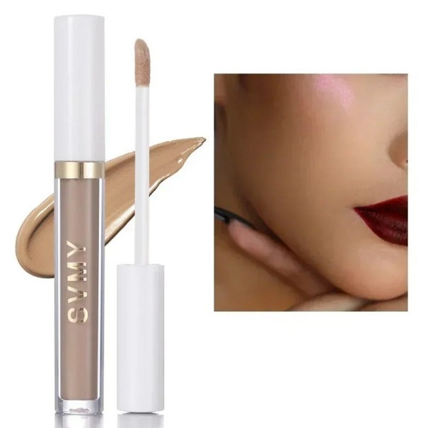 Correcteur liquide waterproof Correcteur hydratant pour la peau Haute couvrance contre l'acné, les cicatrices et les cernes sous les yeux Couvrance longue durée des imperfections coffee