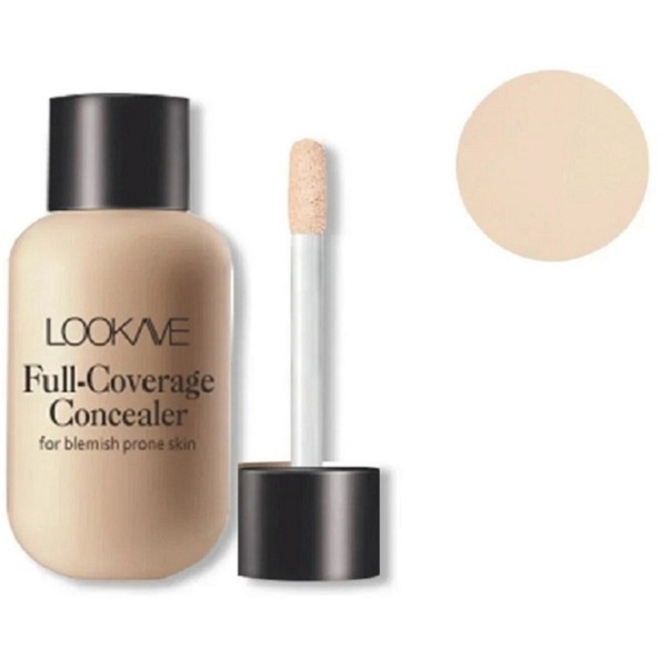 Corretor líquido à prova de água para imperfeições no rosto Corretor de alta cobertura para olheiras, acne, cicatrizes e vermelhidão Maquilhagem de alta cobertura para pele imperfeita 12 ml 2