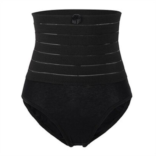 Corrigerende slip met hoge taille voor dames T1198 zwart XS