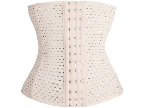 Corsé adelgazante para mujer beige M 1