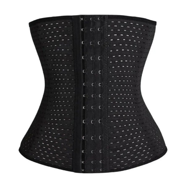 Corset de slăbit unisex, centură de compresie pentru modelarea corpului, centură de fitness, sprijin pentru spate și talie, corset pentru modelare S