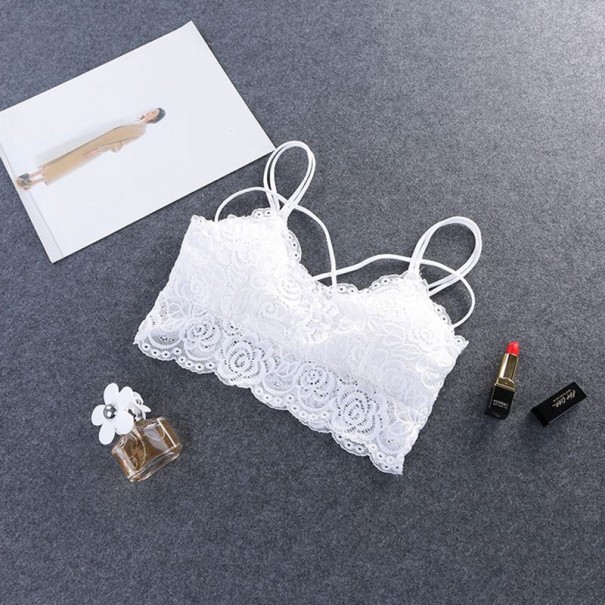Corset Stijl Bralette BH J774 wit