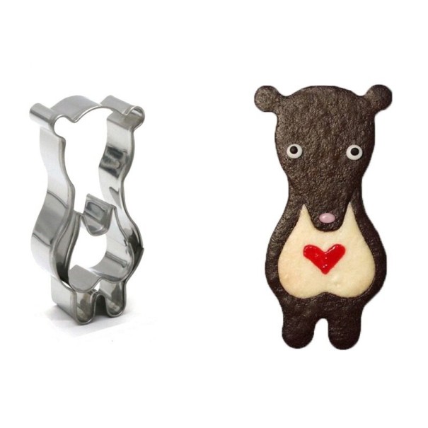 Cortador de galletas de animales del bosque 3