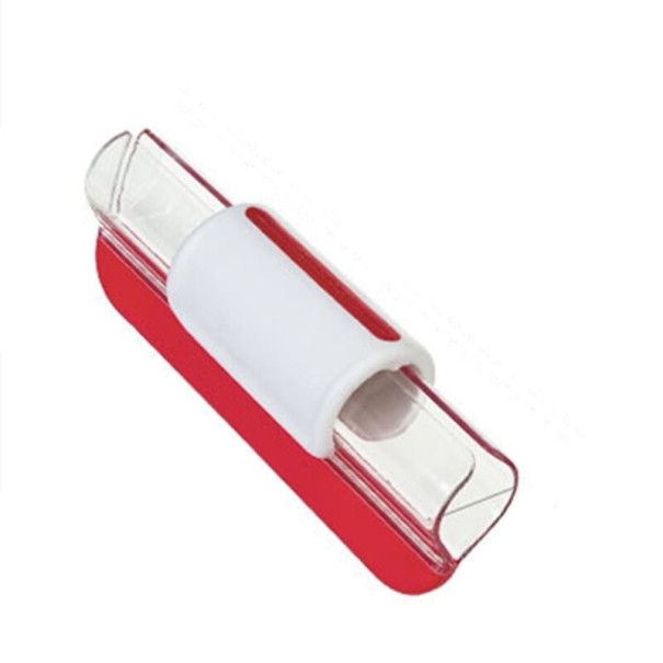 Cortador de tomates cherry vermelho