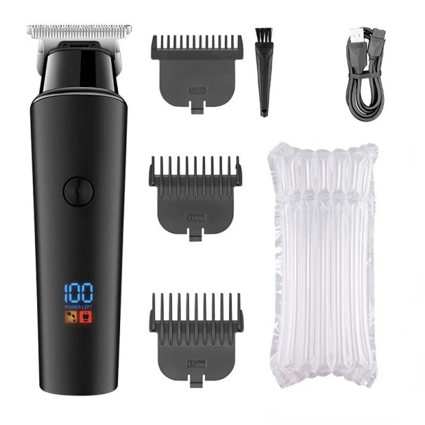 Cortadora de pelo eléctrica profesional Cortadora de pelo inalámbrica con indicador de estado de batería en pantalla LED 1