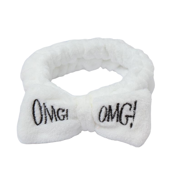 Cosmetische hoofdband wit