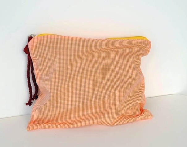 Cosmetische tas T500 oranje