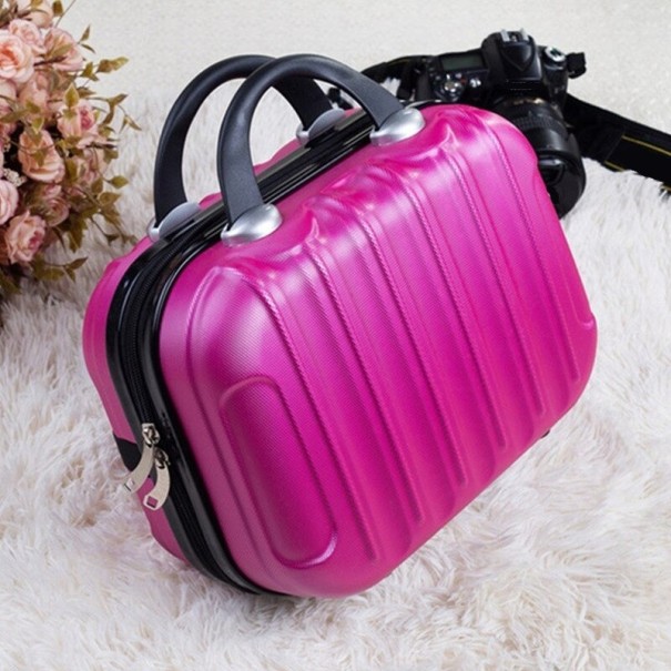 Cosmetische tas voor dames T508 donkerroze