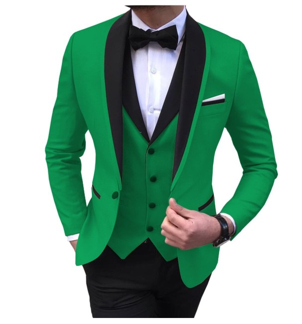 Costum bărbătesc F323 verde M
