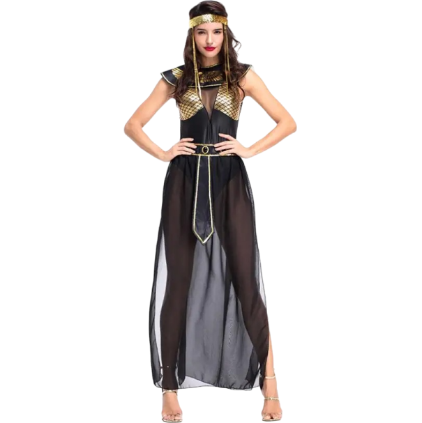 Costum Cleopatra Femei Costum Halloween Costum Cleopatra Pentru Femei Costum Carnaval M