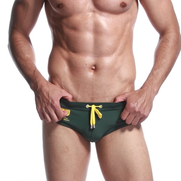 Costum de baie pentru bărbați F728 verde inchis L